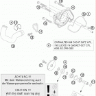 990 SUPERDUKE USA ENGINE Водяной насос
