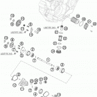 505 SX-F Масляная система