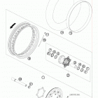 690 SMC USA CHASSIS Переднее колесо