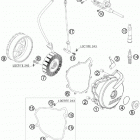 690 SUPERMOTO-R USA ENGINE Система зажигания