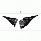 200 XC-W USA CHASSIS Наклейки