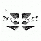 50 SX JUNIOR USA Наклейки