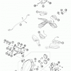 1190 RC 8 ORANGE 08 / PS 09 CHASSIS Фара