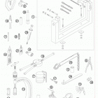 250 SX-F Специальный инструмент
