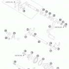 85 SX ENGINE Механизм переключения
