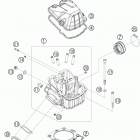450 EXC-R USA ENGINE Головка цилиндра