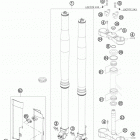 450 XC-F USA CHASSIS Передняя вилка