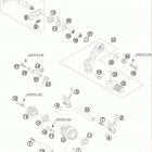 250 XC-WE ENGINE Механизм переключения