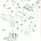 690 ENDURO USA CHASSIS АКБ