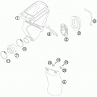 65 XC USA CHASSIS Фильтр воздушный