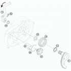 50 SX  ENGINE Кик стартер