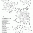 950 SUPERMOTO USA ENGINE Картер двигателя