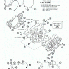 250 SX-F ENGINE Картер двигателя
