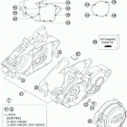 2OO XC-W ENGINE Картер двигателя