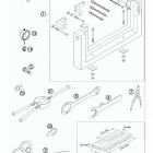 125 SX ENGINE Специальный инструмент