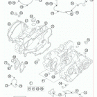 85 SX 17-14 ENGINE Картер двигателя