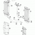 144 SX ENGINE Система охлаждения