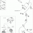 990 SUPER DUKE ANTHRAZIT USA CHASSIS Испаряющая канистра