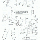 950 SUPERENDURO R ENGINE Система зажигания