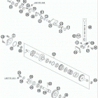 85 SX 17-14 ENGINE Глушитель