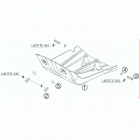 950 SUPERENDURO R CHASSIS Зажита двигателя