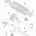 450 SXS-F ENGINE Сцепление
