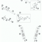 525 XC-W EXC ENGINE Клапана