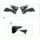 250 XCF-W CHASSIS Наклейки