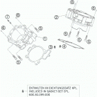 950 SUPERENDURO R ENGINE Цилиндр