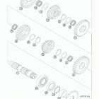 525 XC-W EXC ENGINE Трансмиссия 2-контрпривод