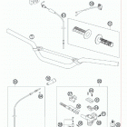 85 SX 19-16 CHASSIS Handlebar, c ontrols