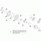 950 SUPERMOTO USA ENGINE Балансирный вал