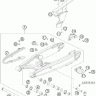 990 ADVENTURE BLACK ABS USA CHASSIS Бугель