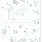 65 SX ENGINE Специальный инструмент