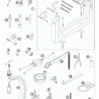 525 XC-W EXC ENGINE Специальный инструмент