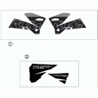 250 XC-F CHASSIS Наклейки