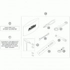 690 SUPERMOTO BLACK USA CHASSIS Аксессуары