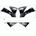 65 SX CHASSIS Наклейки