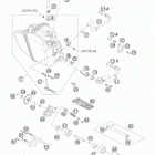 950 SUPERMOTO USA ENGINE Масляная система