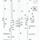 950 SUPERENDURO R CHASSIS Fork leg s