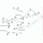 950 SUPERENDURO R CHASSIS Подножка