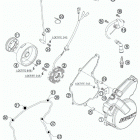 250 XCF-W ENGINE Система зажигания
