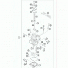 85 SX 17-14 ENGINE Карбюратор