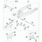 525 XC-W CHASSIS Бугель
