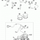 990 SUPERDUKE USA ENGINE Корпус Дросселя
