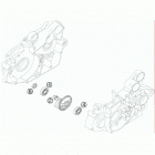 525 XC-W EXC ENGINE Balancer sh af t