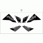 950 SUPERMOTO ORANGE USA CHASSIS Наклейки