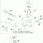 450 SX-F CHASSIS Главный цилиндр тормозной