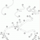 950 SUPERMOTO USA ENGINE Вторичная пневматическая система