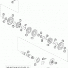 950 SUPERMOTO USA ENGINE Трансмиссия 2-контрпривод